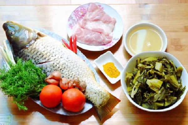 Hướng dẫn cách nấu món cá chép om dưa