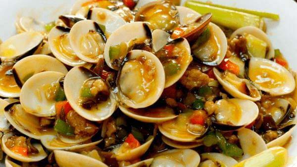 Cách nấu món miến lươn xào và ngao xốt cay
