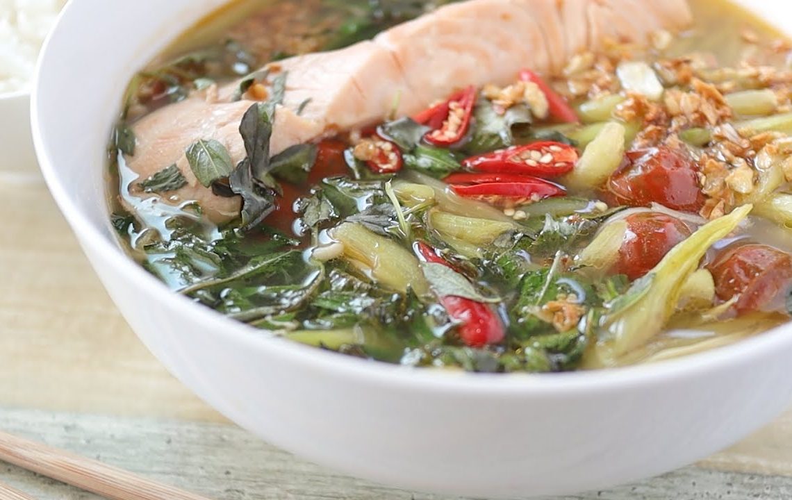 Canh Chua - Sweet and Sour Tamarind Soup