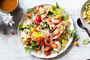 Salad with Seafood.7 SIMPLEST IDEAS FOR VEGETABLE SALAD RECIPES AT HOME