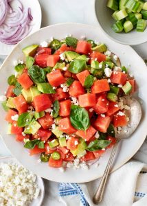  Salad with watermelon. 7 SIMPLEST IDEAS FOR VEGETABLE SALAD RECIPES AT HOME